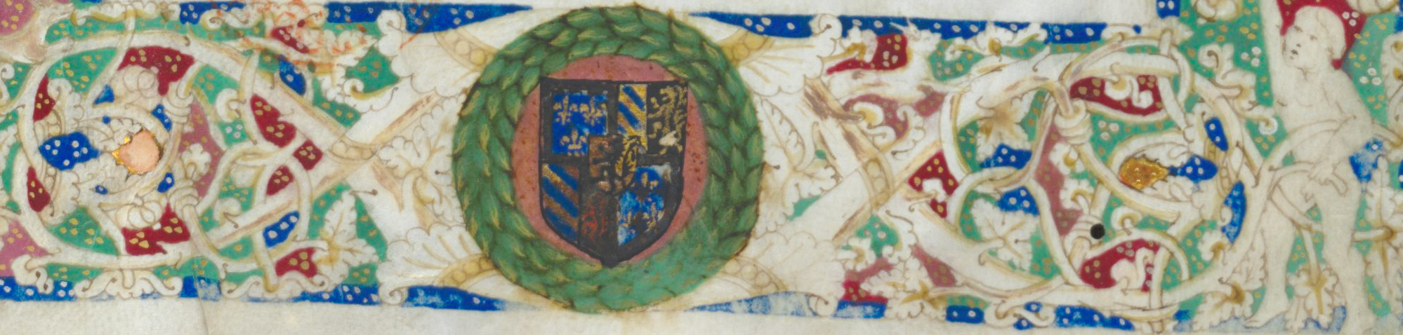 Belgique - Bibliothèque royale de Bruxelles - Ms 10861 (armoiries)